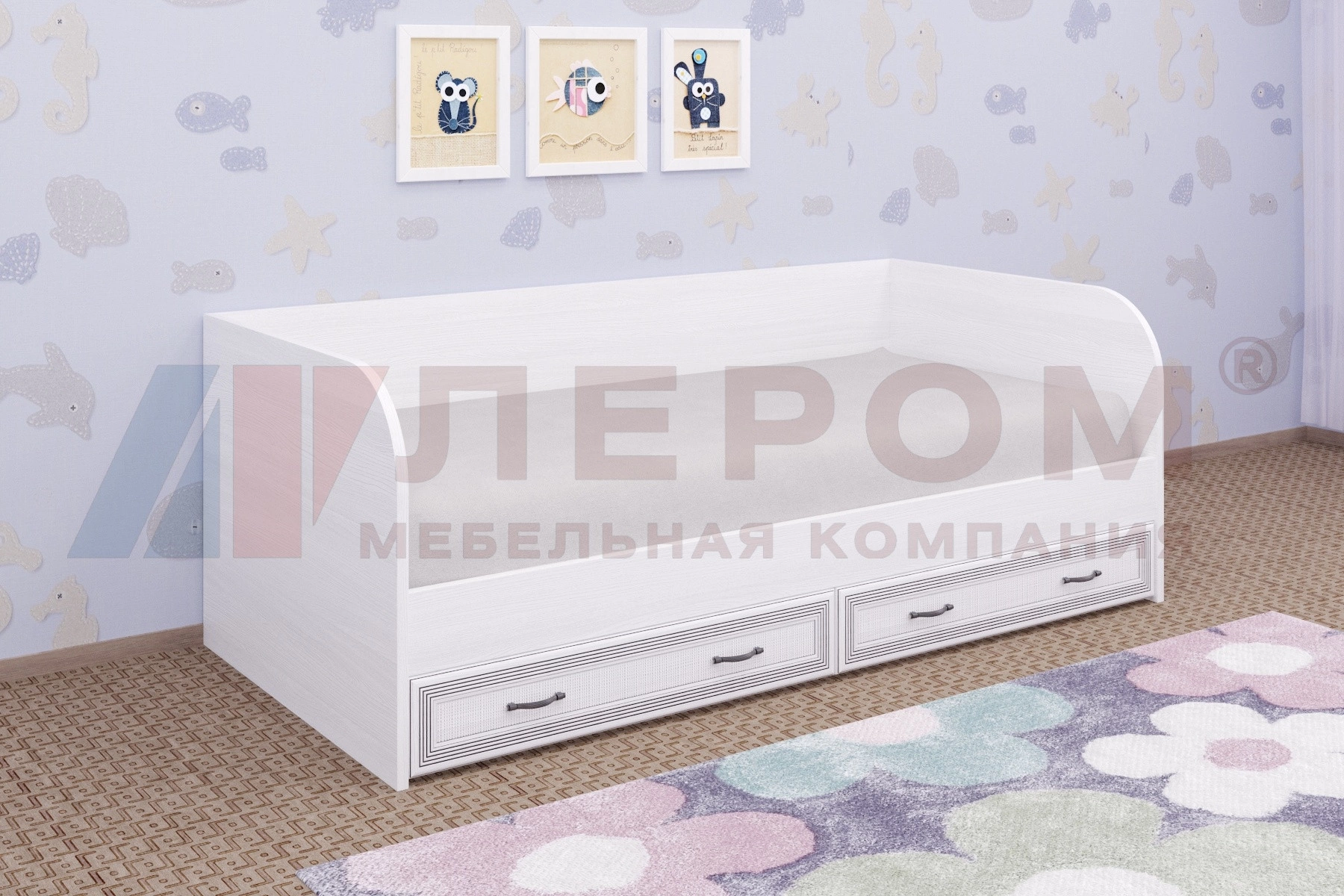 Карина Кровать КР-1042 (0,9х1,9)